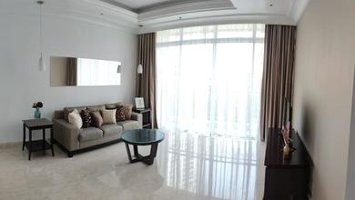 Jual Unit Apartemen Siap Ditempati 2BR Semi Furnished Kondisi Baik
