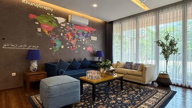 Penawaran Eksklusif, rumah Prestisius di Kebayoran Baru, Jakarta Selatan, LB 2223m²