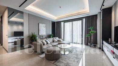 Disewa Apartemen Siap Tinggal 3 BR di Menteng, Jakarta Pusat Lokasi Terbaik