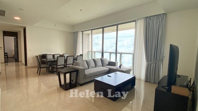 Jual Unit Apartemen Siap Ditempati 3BR  Kondisi Bagus